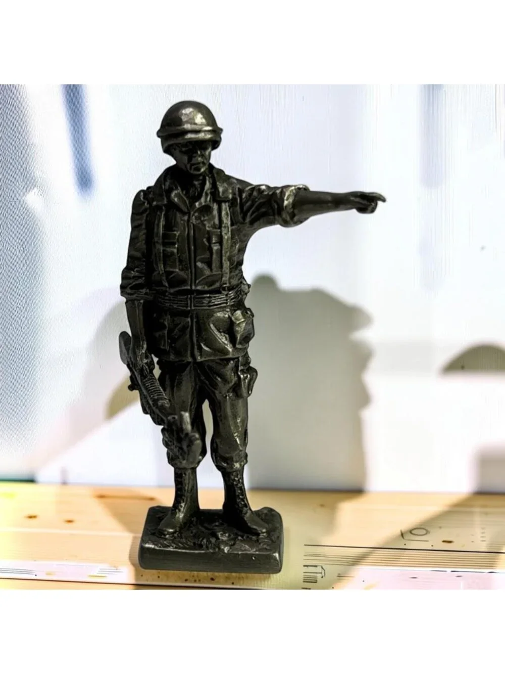 Vietnam Army Air Cavalry Private Franklin Mint American Military Sculpture 1982